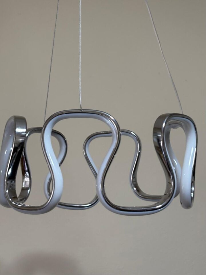 3 Renk Kıvrım Model Led Avize