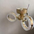 3 Renk Halka Sarkıt Model Led Avize