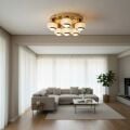 3 Renk  6 Toplu Kumandalı Led Avize