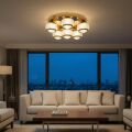 3 Renk  6 Toplu Kumandalı Led Avize